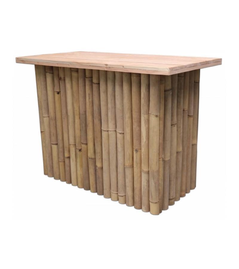 Bamboe bartafel naturel