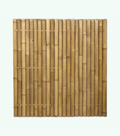 Bamboe schutting naturel 180 x 180 cm x 60-80 mm