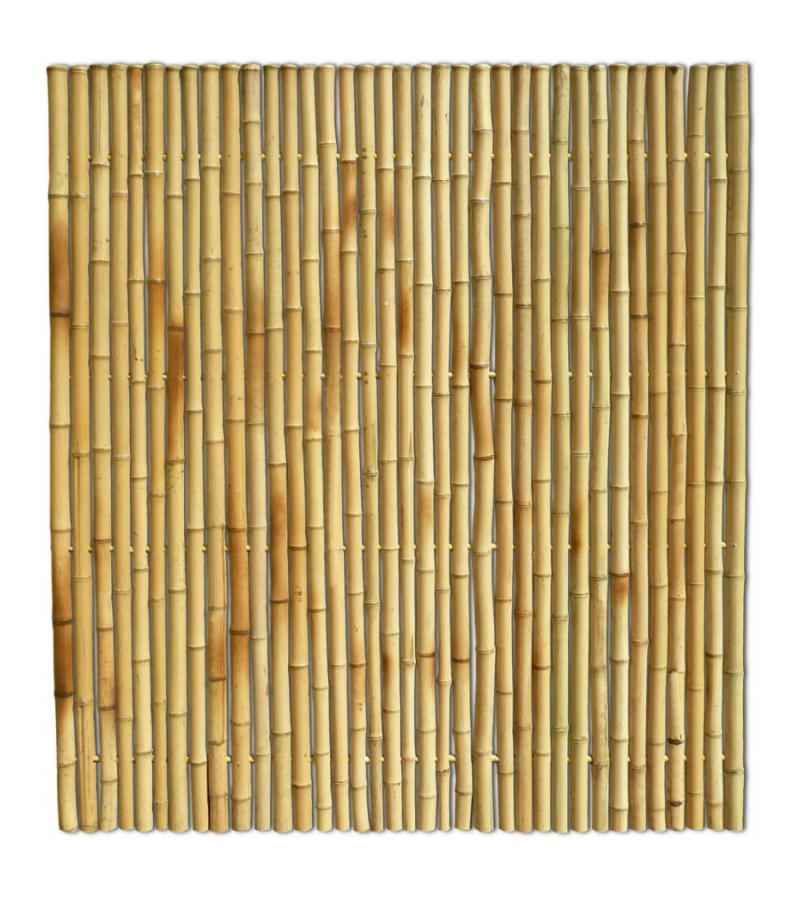 Bamboe schutting naturel 180 x 200 cm x 35-45 mm