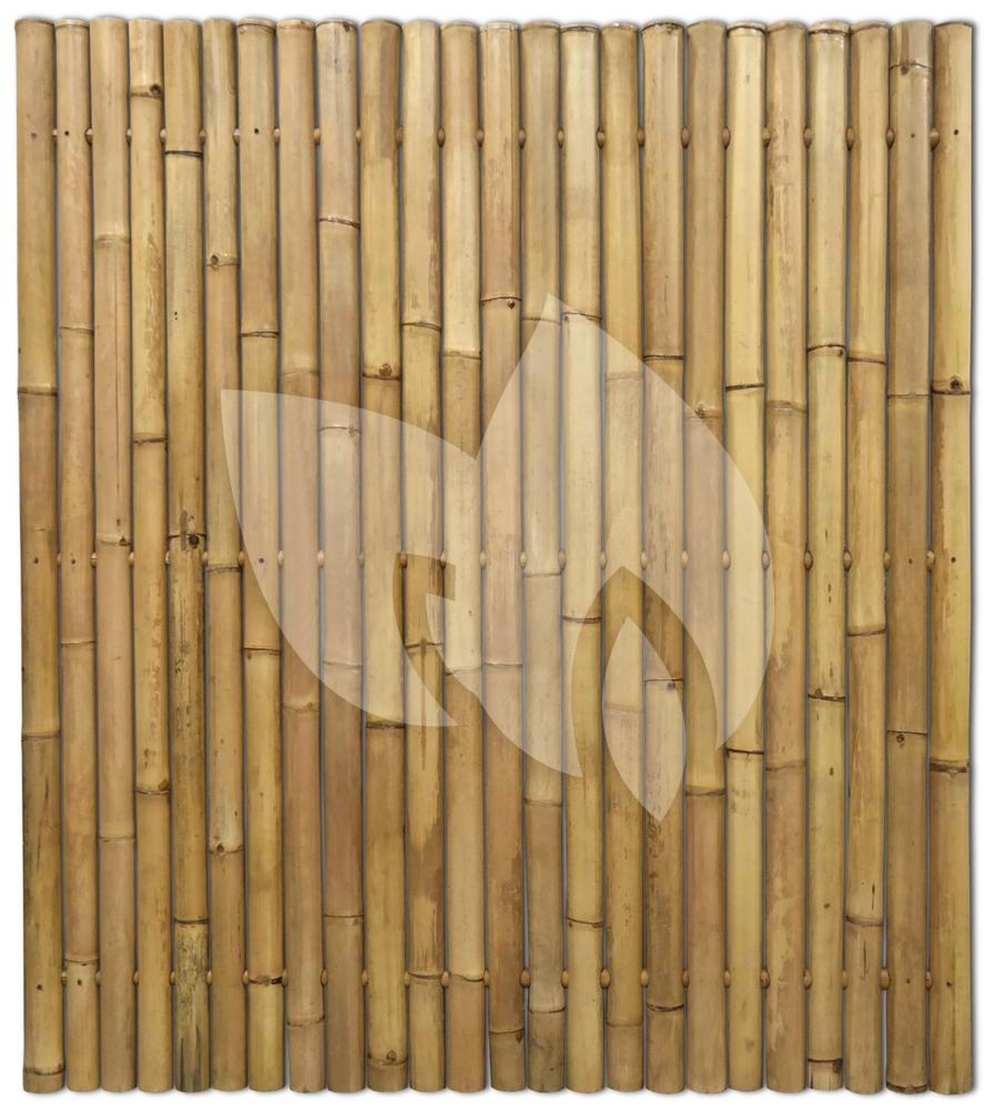 visueel toevoegen Sovjet Express Bamboe schutting naturel 180 x 200 cm x 60-80 mm | Tuinexpress.nl