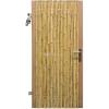 Bamboe schutting poortdeur naturel 100 x 180 cm x 18-28 mm