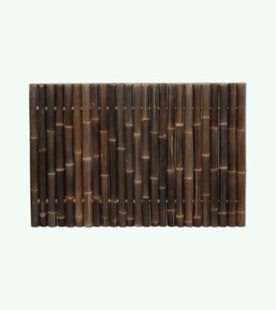 Bamboe schutting zwart 180 x 120 cm x 60-80 mm