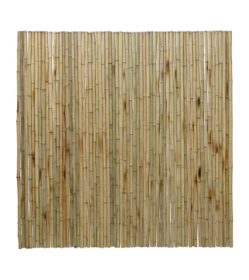 Bamboemat naturel 180 x 180 cm x 25-28 mm