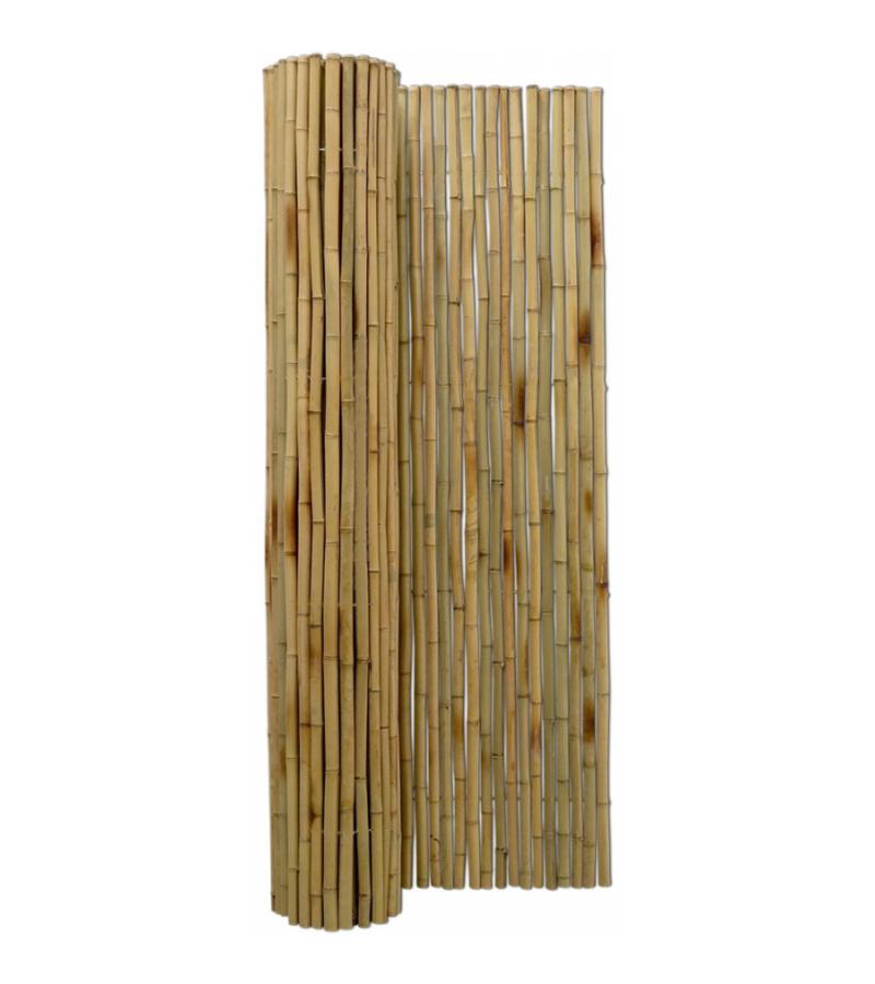 Bamboemat naturel 180 x 200 cm x 25-28 mm