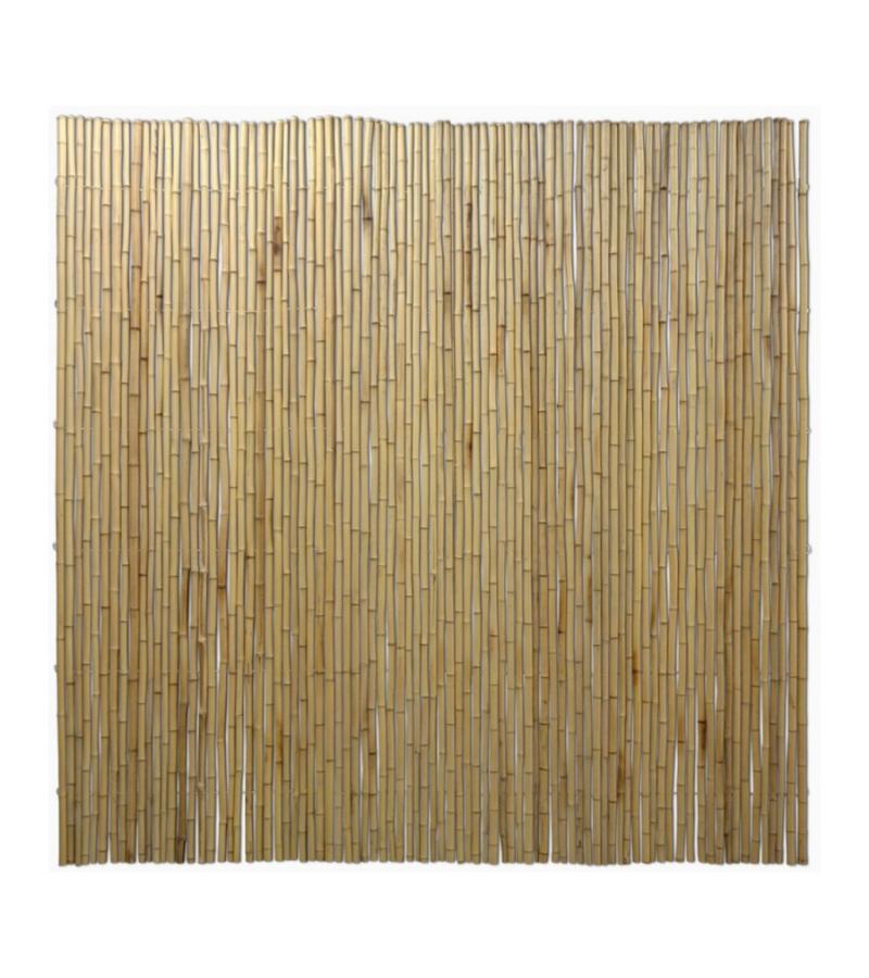 Bamboemat naturel 250 x 250 cm x 25-28 mm