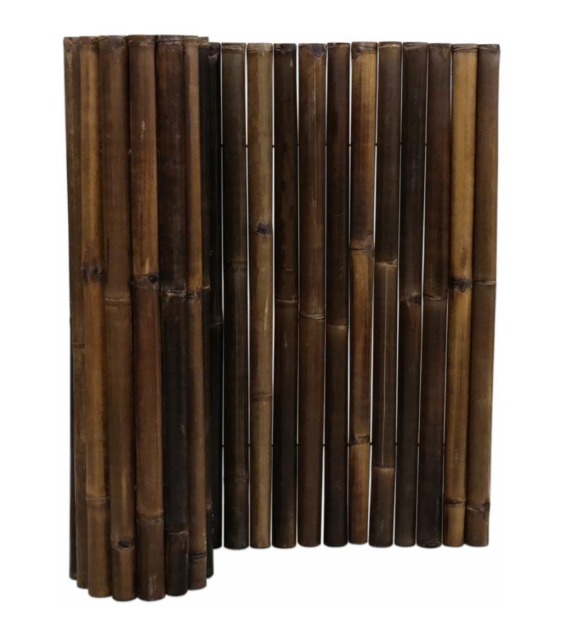 Bamboemat zwart 180 x 100 cm x 50-60 mm