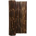 Bamboemat zwart 180 x 180 cm x 50-60 mm