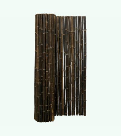 Bamboemat zwart 250 x 150 cm x 25-28 mm