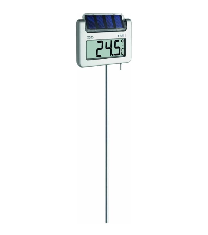 Digitale buitenthermometer Avenue solar 110 cm