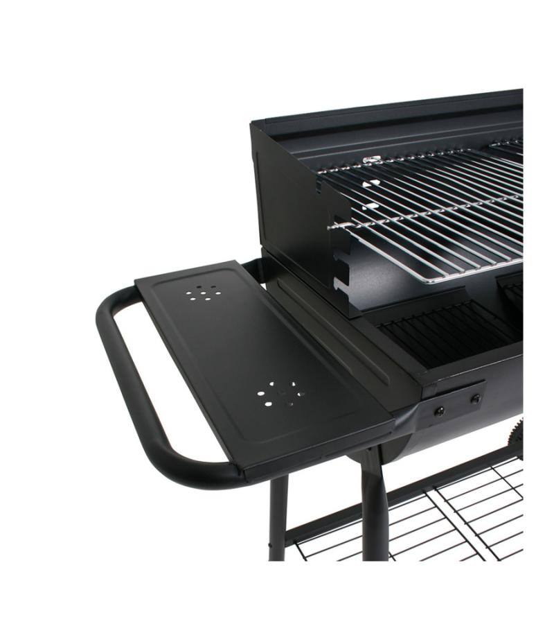 Barbecue drummodel open