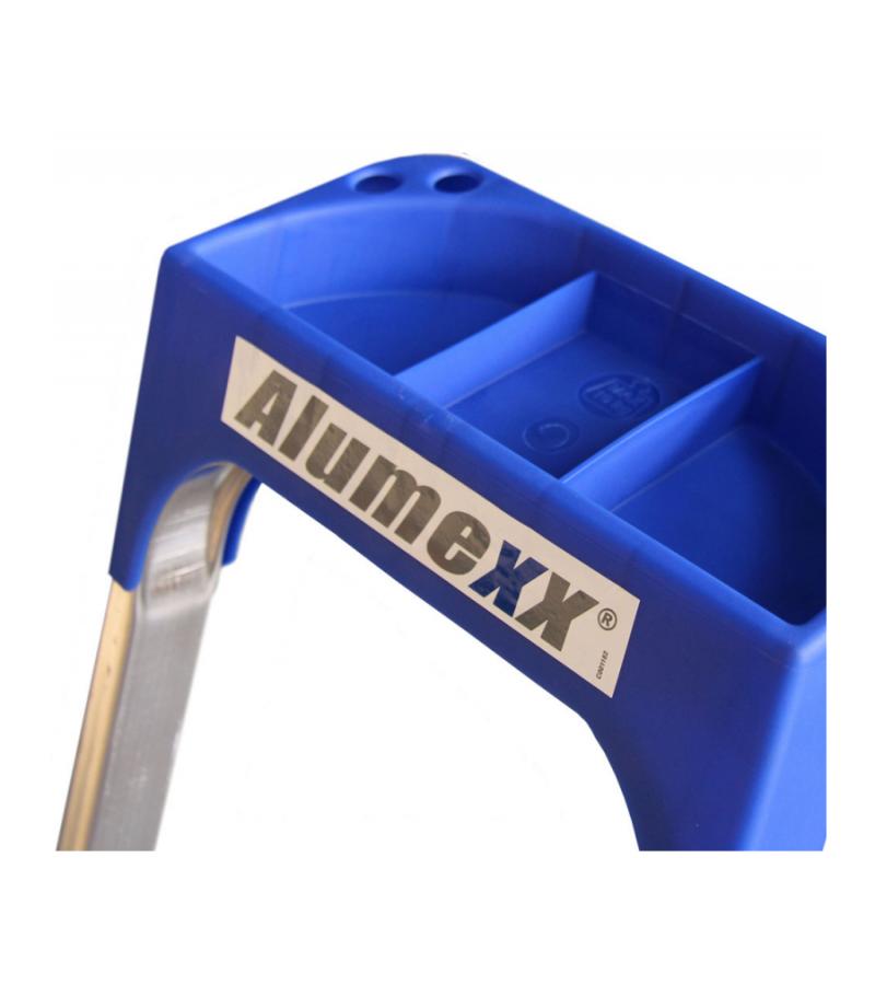 Huishoudtrap aluminium 3-treden