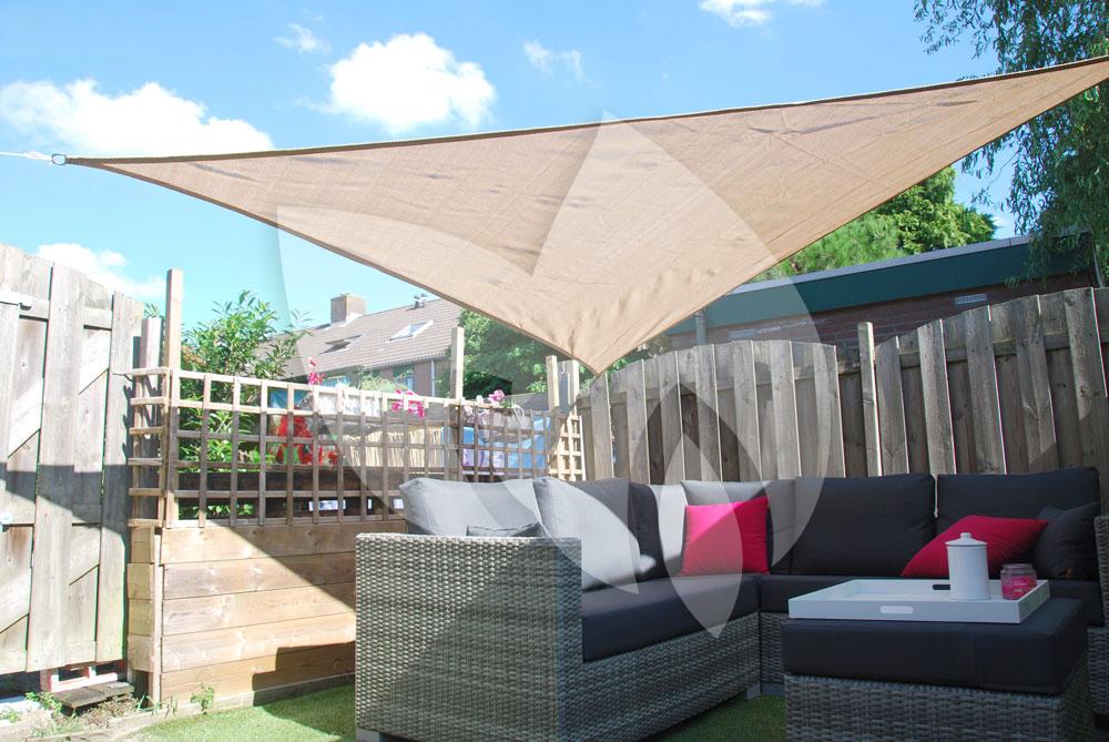 Sol Royal SolVision PS9 - Schaduwdoek Driehoek 3x3x3 Grijs Waterafstotend Uv Bescherming 1210810081