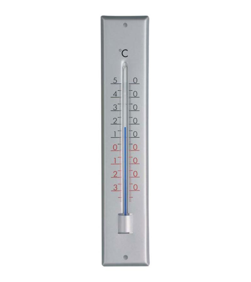 Thermometer aluminium/zilver