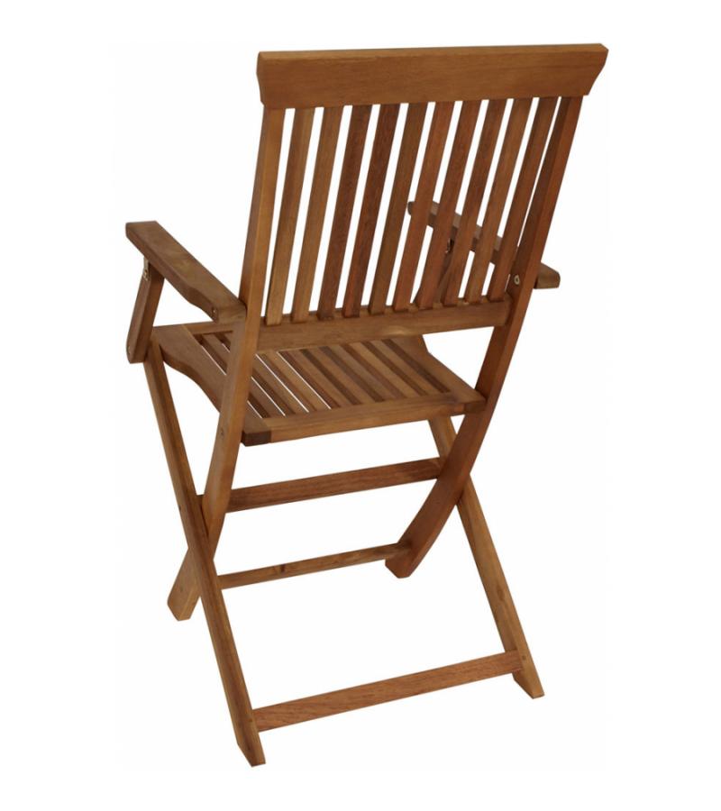 Tobago 5-delig houten tuinset