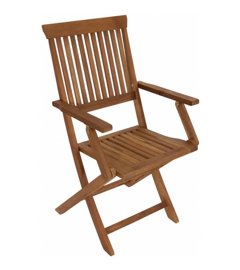 Tobago houten tuinstoel set van 4 stuks