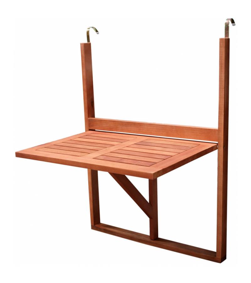 Balkontafel inklapbaar 40 x 60 cm hout