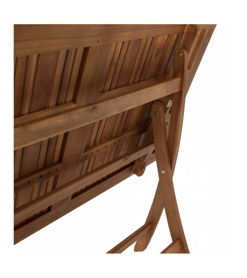 Maracana klapbare houten tuintafel 120 x 70 cm