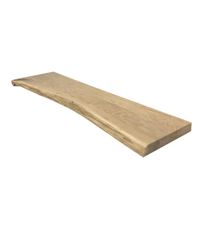 Eiken plank massief boomstam 100 x 30 cm