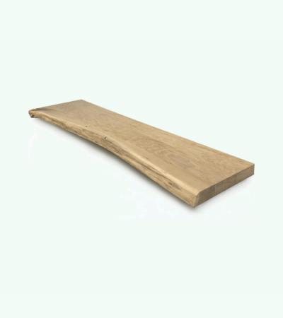 Eiken plank massief boomstam 80 x 20 cm