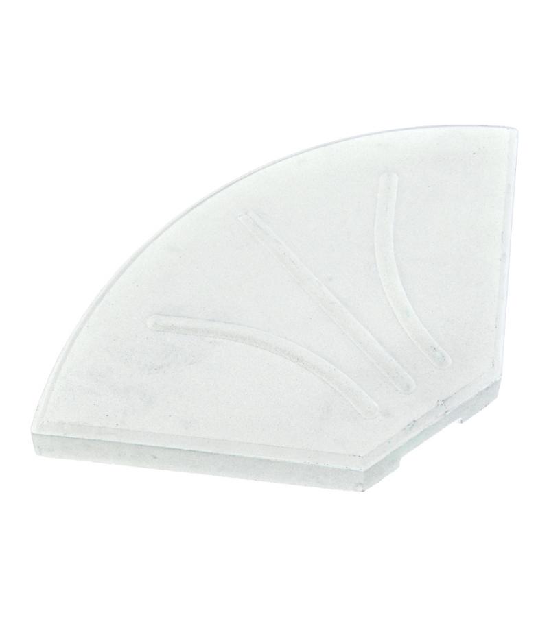 Kruisvoet betontegel 20 kg wit