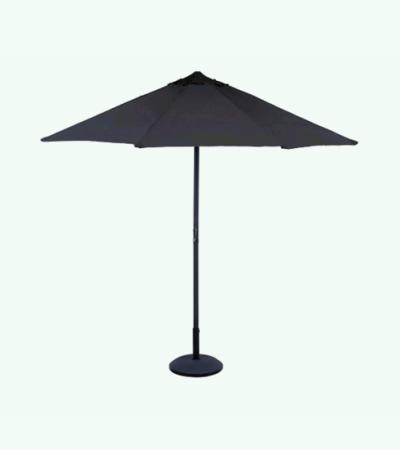 Stokparasol Gemini 300 cm grijs