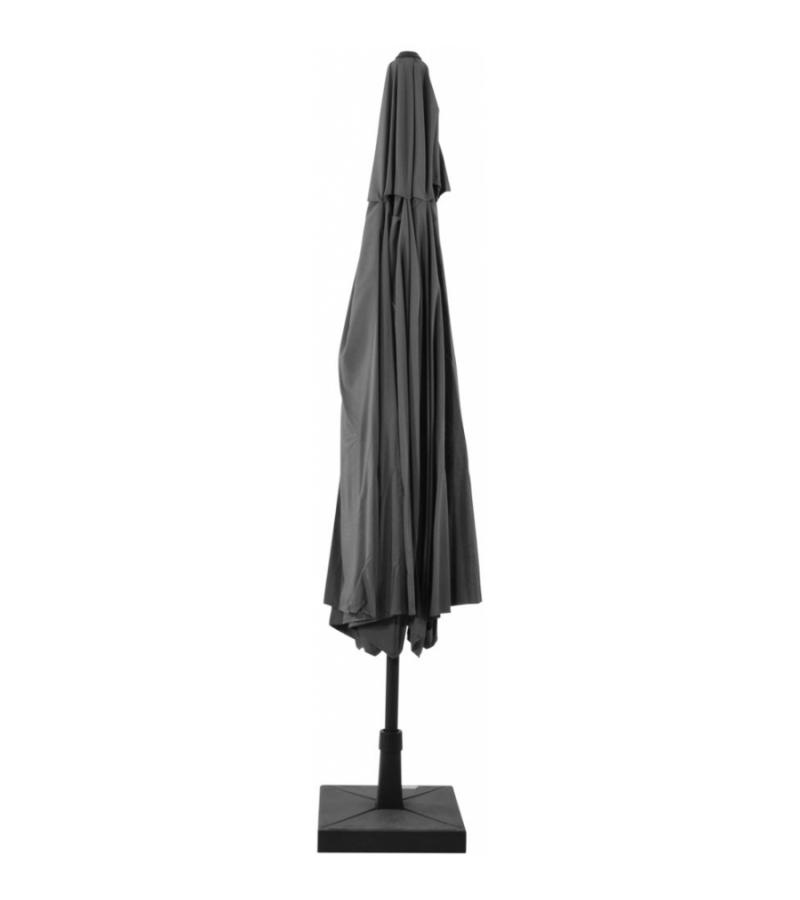 Stokparasol Virgo 400 cm grijs