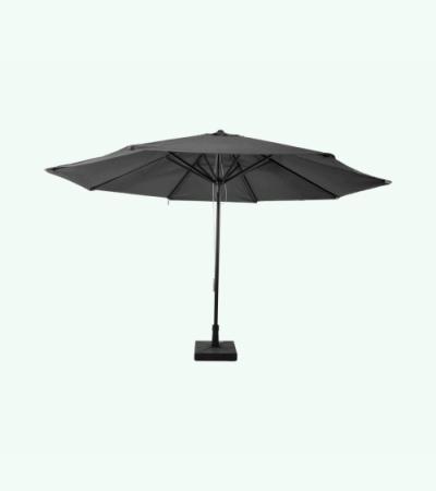 Stokparasol Virgo 400 cm grijs