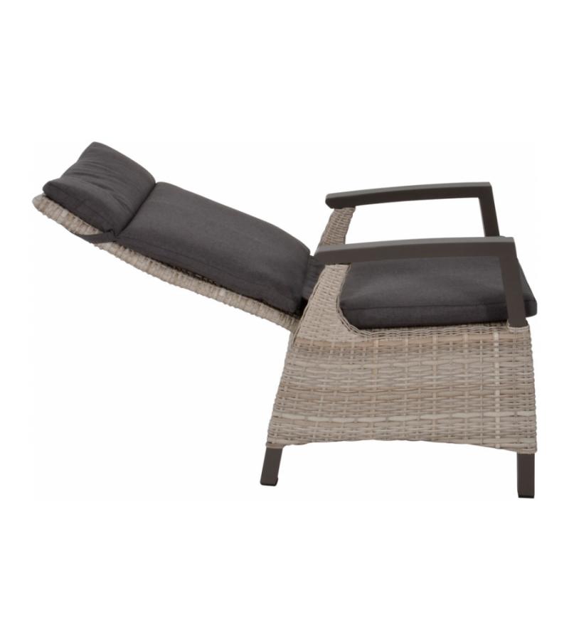 Prato Mountain wicker verstelbare tuinstoel set van 2