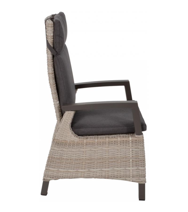 Prato Mountain wicker verstelbare tuinstoel set van 2