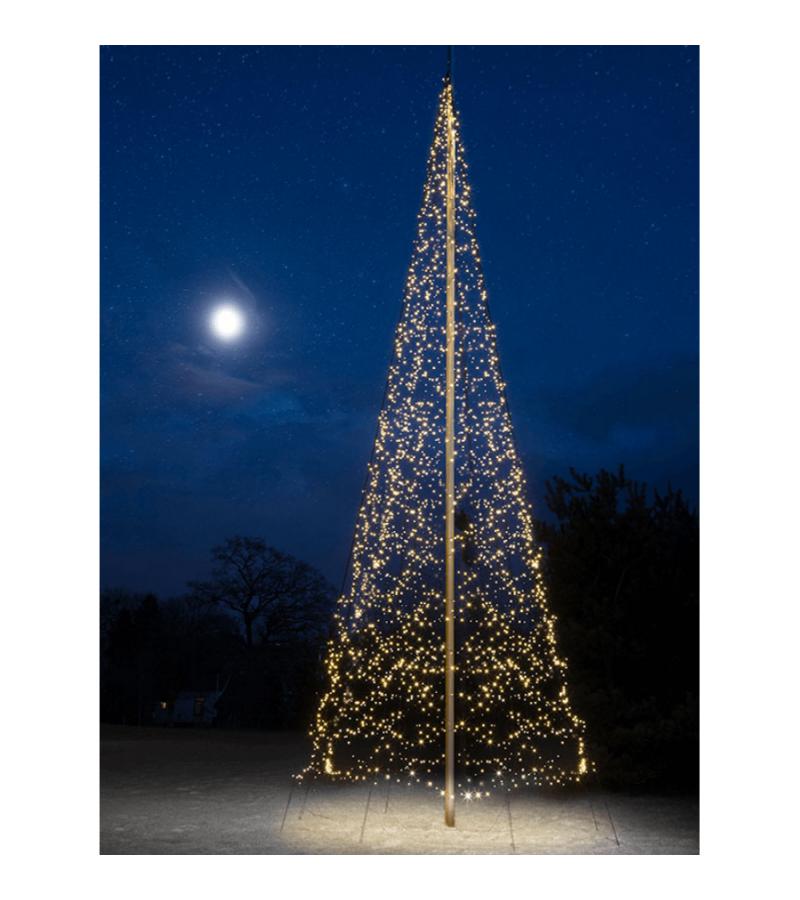 Fairybell licht kerstboom 1000 cm 4000 led warmwit zonder mast