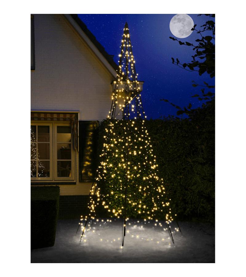 Fairybell licht kerstboom 400 cm 640 led warmwit zonder mast