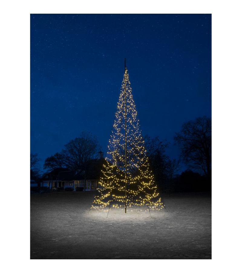 Fairybell licht kerstboom 800 cm 1500 led warmwit zonder mast
