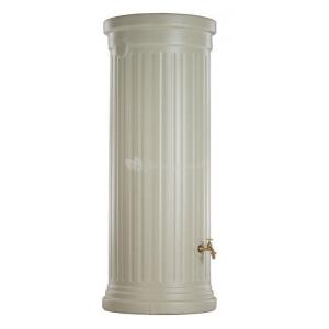 Afbeelding Design Regenton Zuil Beige 330 Liter door Tuinexpress.nl