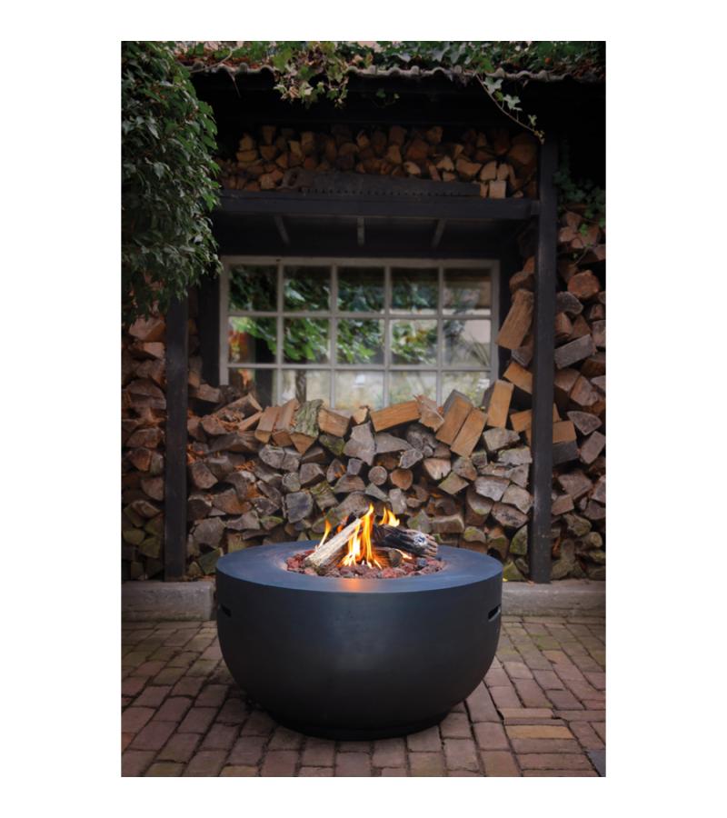 Cocoon haard bowl antraciet