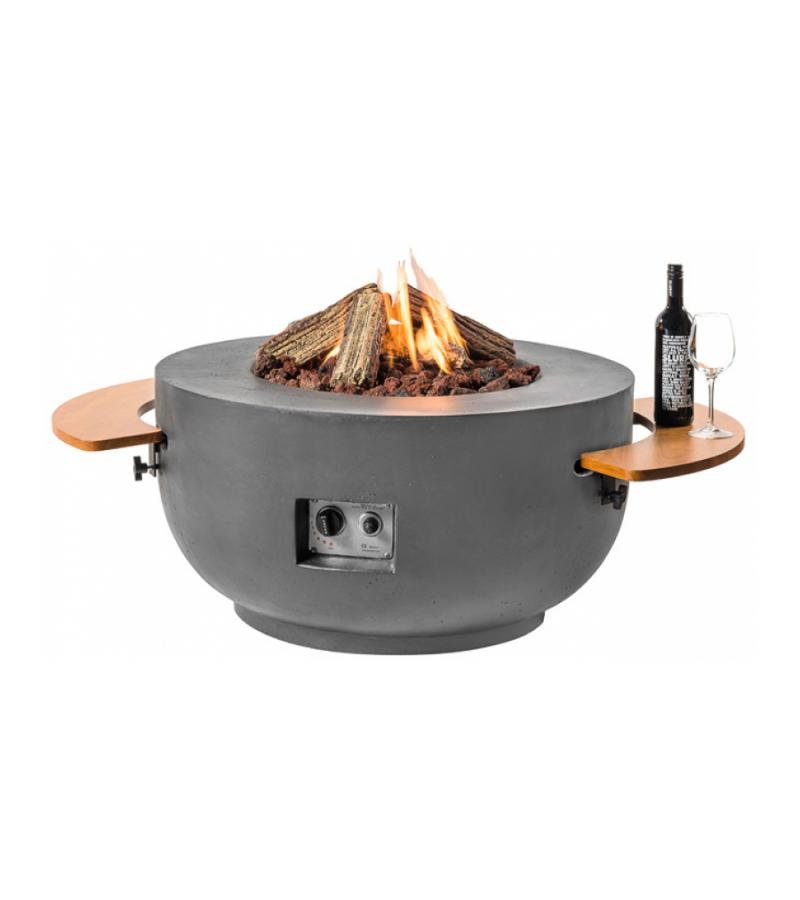 Cocoon haard bowl antraciet