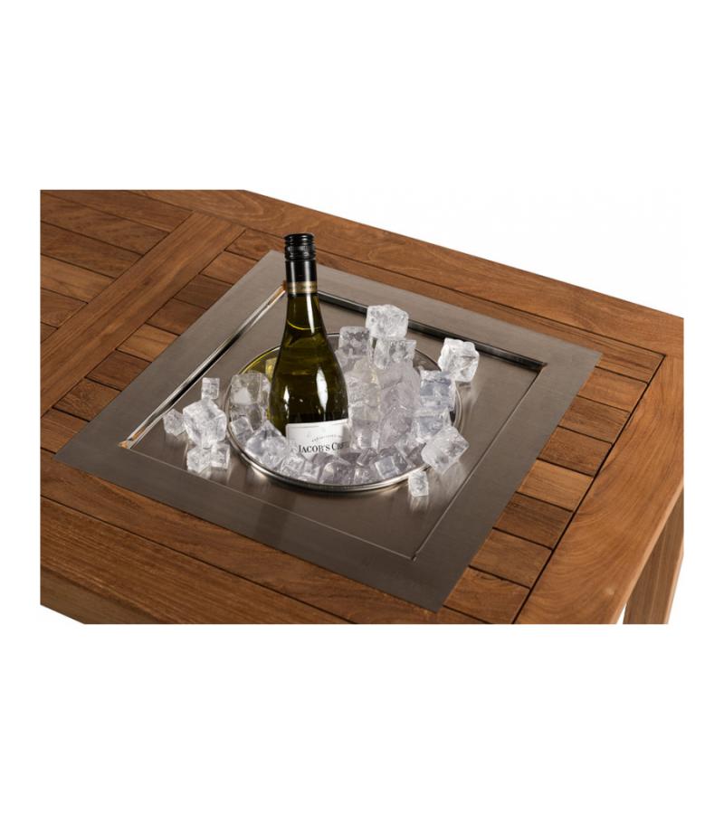 Cocoon losse inbouw wijnkoeler vierkant