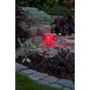Led solarlamp assisi paddestoel rood