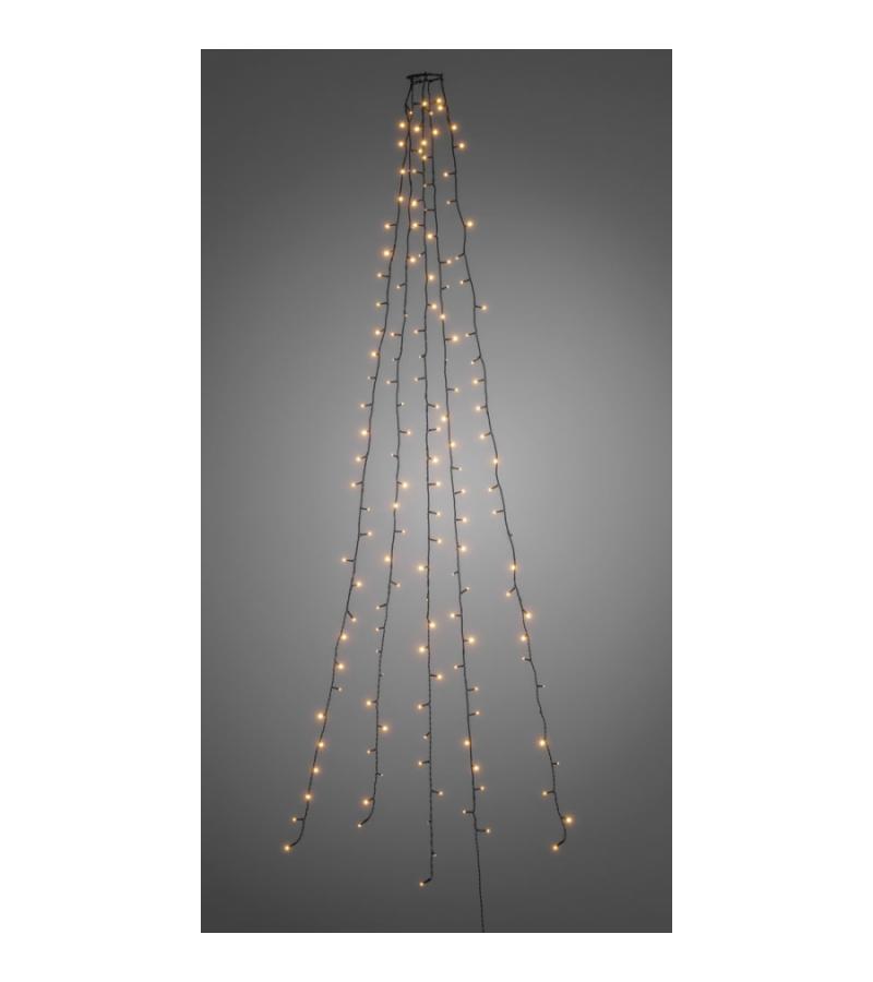 Kerstboomverlichting 5 strengen 180cm
