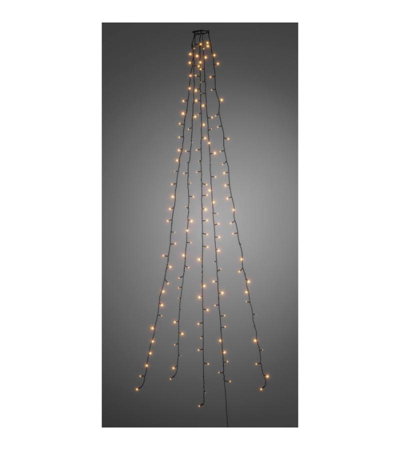 Kerstboomverlichting 5 strengen 240cm