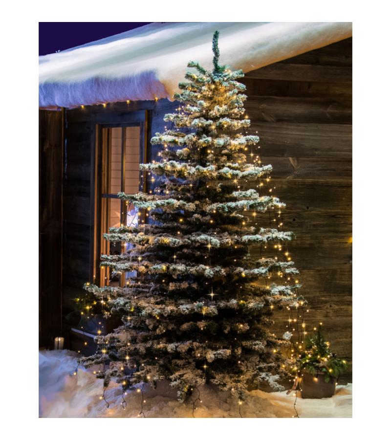 Kerstboomverlichting 8 strengen 240cm