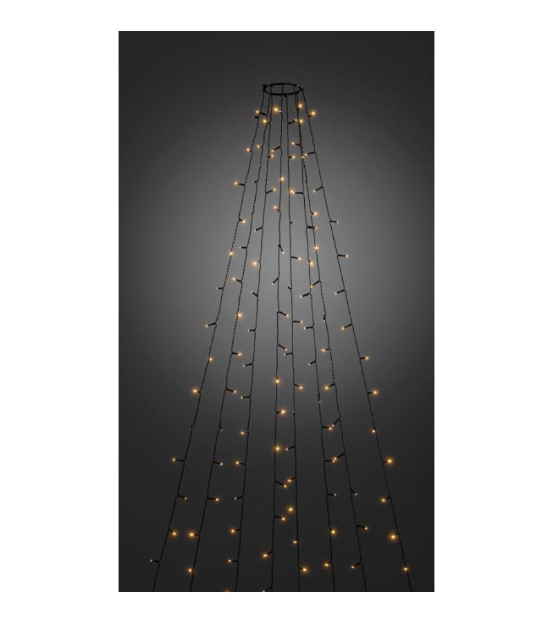 Kerstboomverlichting 8 strengen 240cm