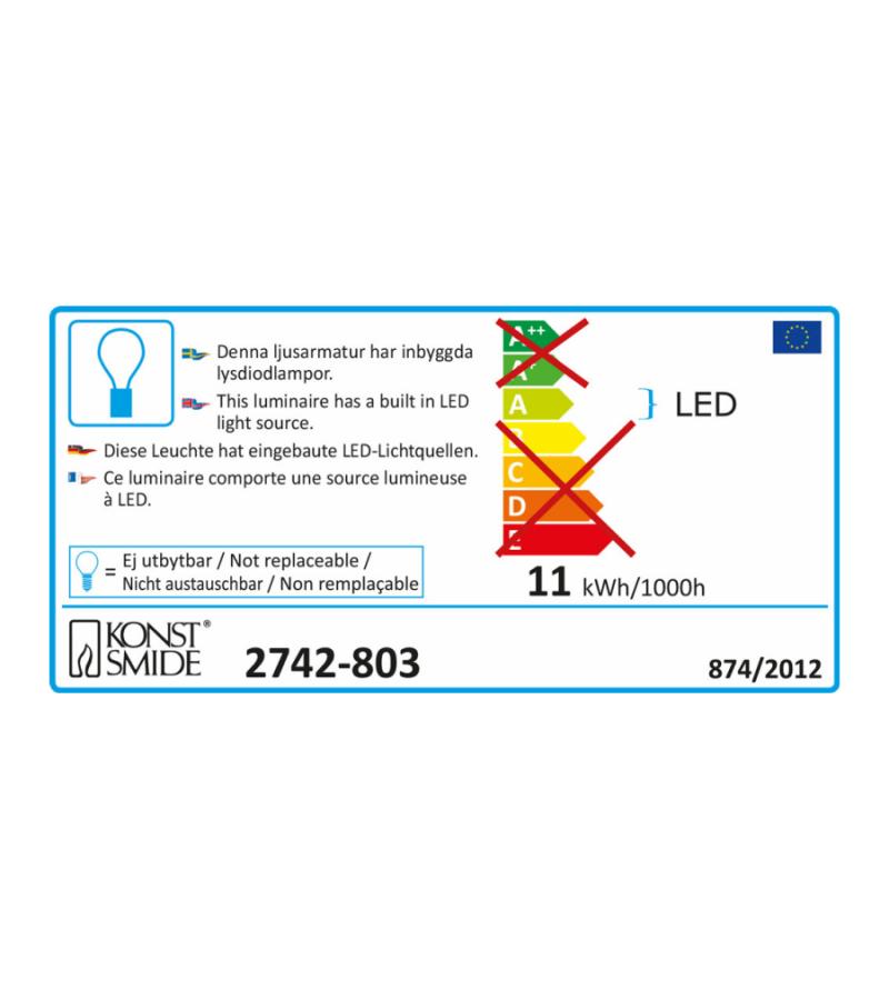 LED lichtgordijn 5 meter met ongelijke strengen