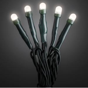 Afbeelding Micro LED lichtsnoer groen met 100 warm witte lampen door Tuinexpress.nl