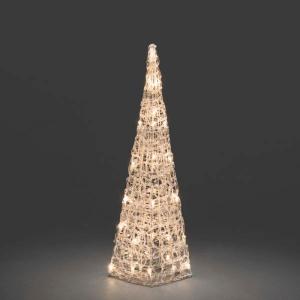 Dagaanbieding - LED verlichte acryl piramide 60 cm dagelijkse aanbiedingen
