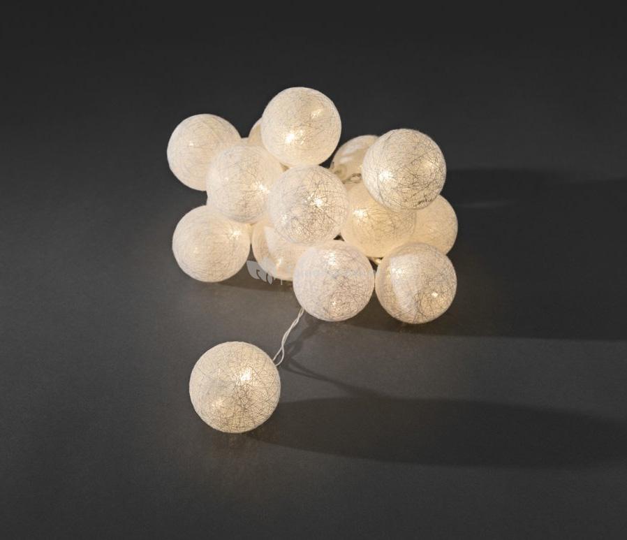Boekhouding Haat Behoefte aan Konstsmide LED cotton balls lichtsnoer wit 6cm | Tuinexpress.nl