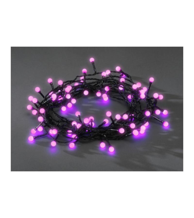 LED lichtsnoer Cherry paars