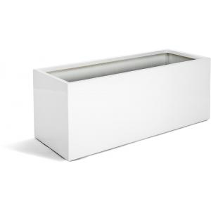 Afbeelding Argento plantenbak Box L glanzend wit door Tuinexpress.nl