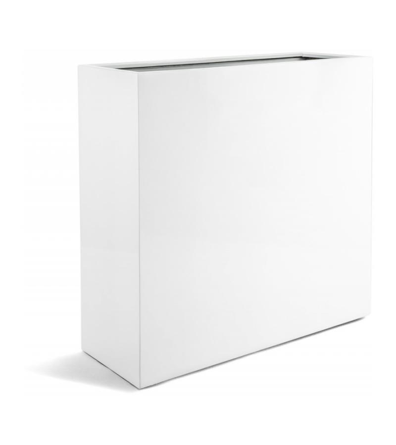 Argento plantenbak Divider L glanzend wit