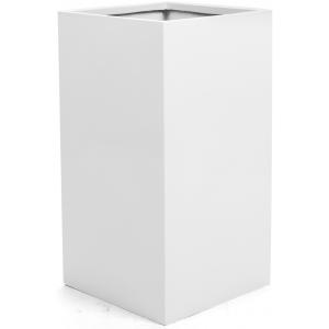 Afbeelding Argento plantenbak High Cube XL glanzend wit door Tuinexpress.nl