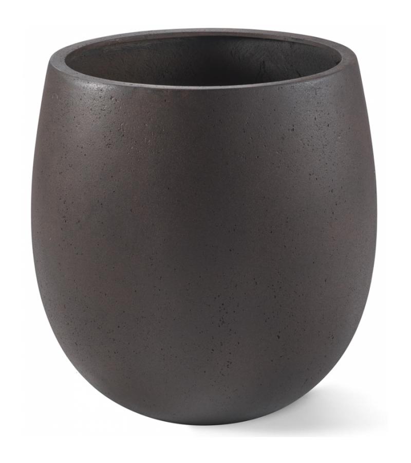 Grigio plantenbak Balloon M roestig metaal betonlook